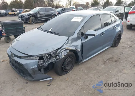 2021 Toyota Corolla Le z USA, uszkodzony, nr VIN 5YFEPMAE0MP181194